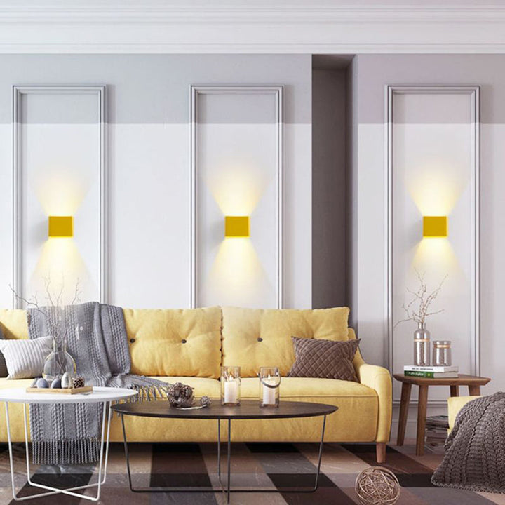 SquareGlow – Contemporary Wall Light 2