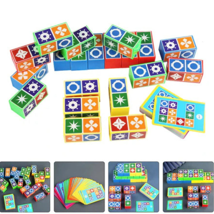 StackLogic – Fun pattern puzzle game with stackable cubes for all ages 2