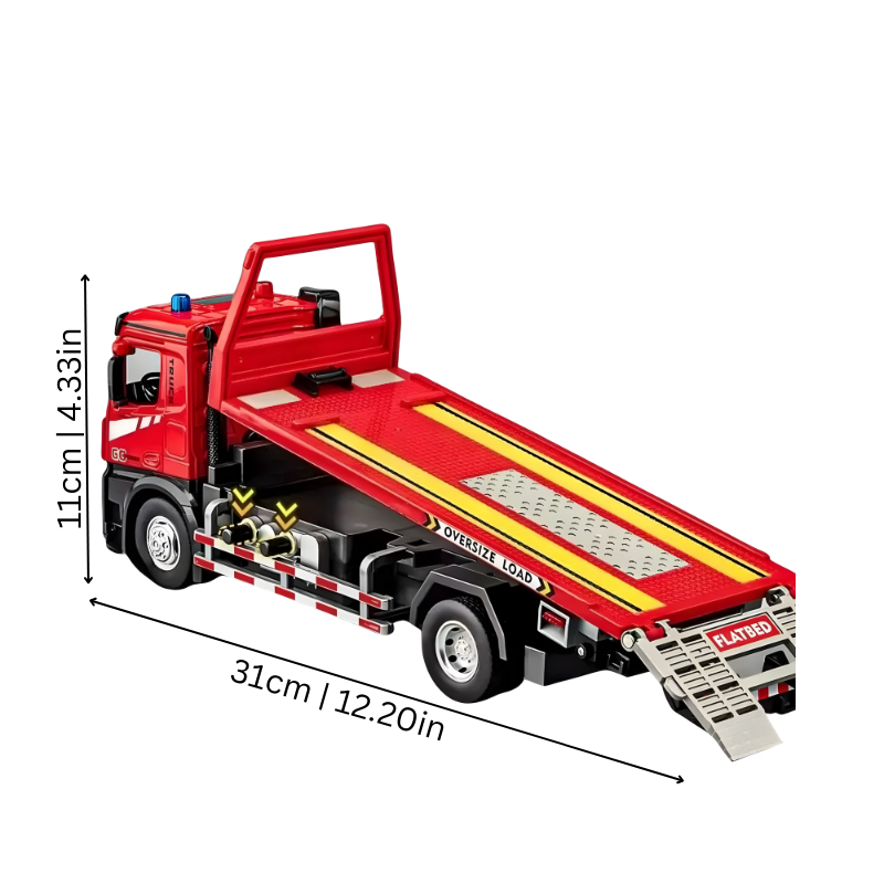 SteelTow™ – Realistic Tow Truck with Lights & Sounds – Interactive Diecast Toy 1