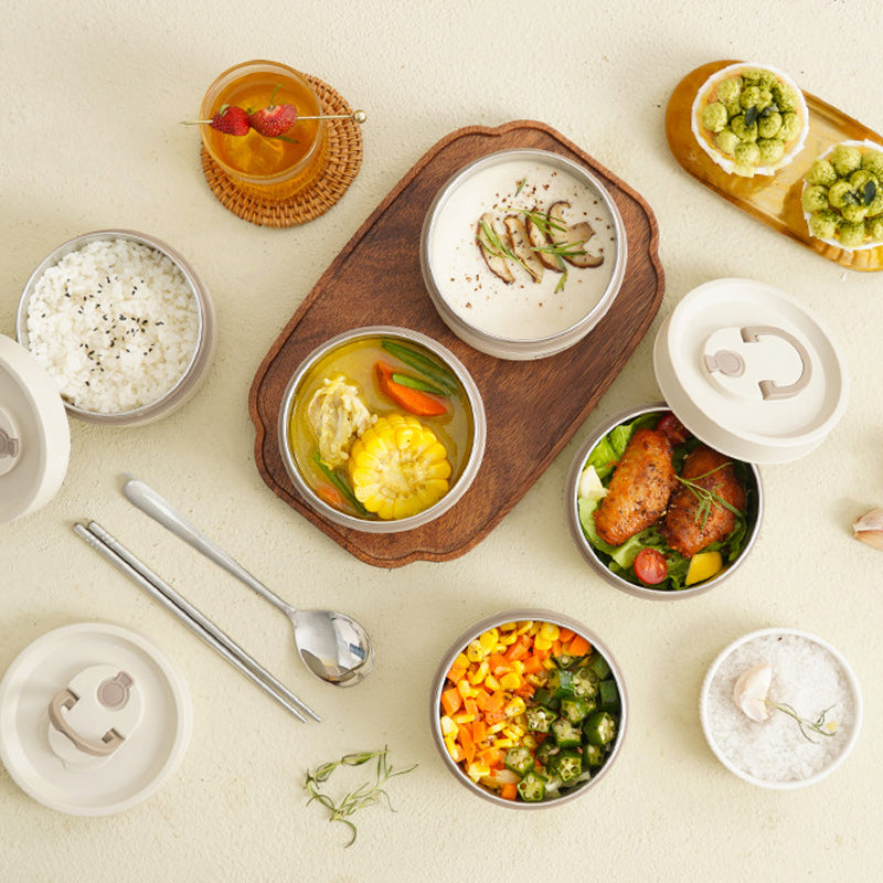 SteelWave | Durable Stainless Steel Kids’ Lunchbox with Organized Compartments 4