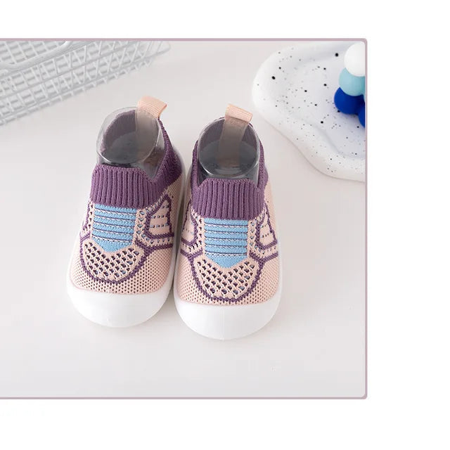 Stijlvolle Peuterschoenen voor Binnen en Buiten - Comfortabele Antislip Babyschoenen, Maten 20 t/m 26 0