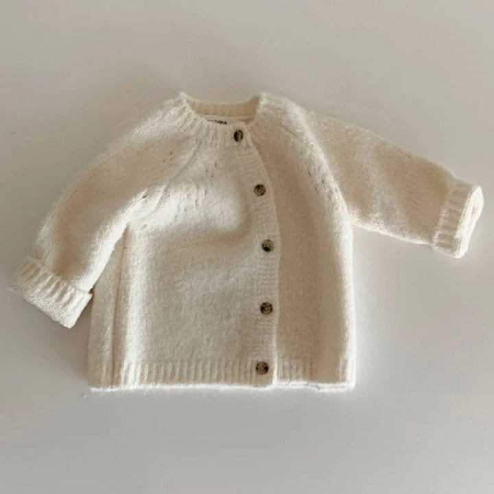 Stylish Knitted Kids Vest for Toddlers – Warm Cotton Cardigan in White, Brown, Pink, Sizes 0-4 Years 0