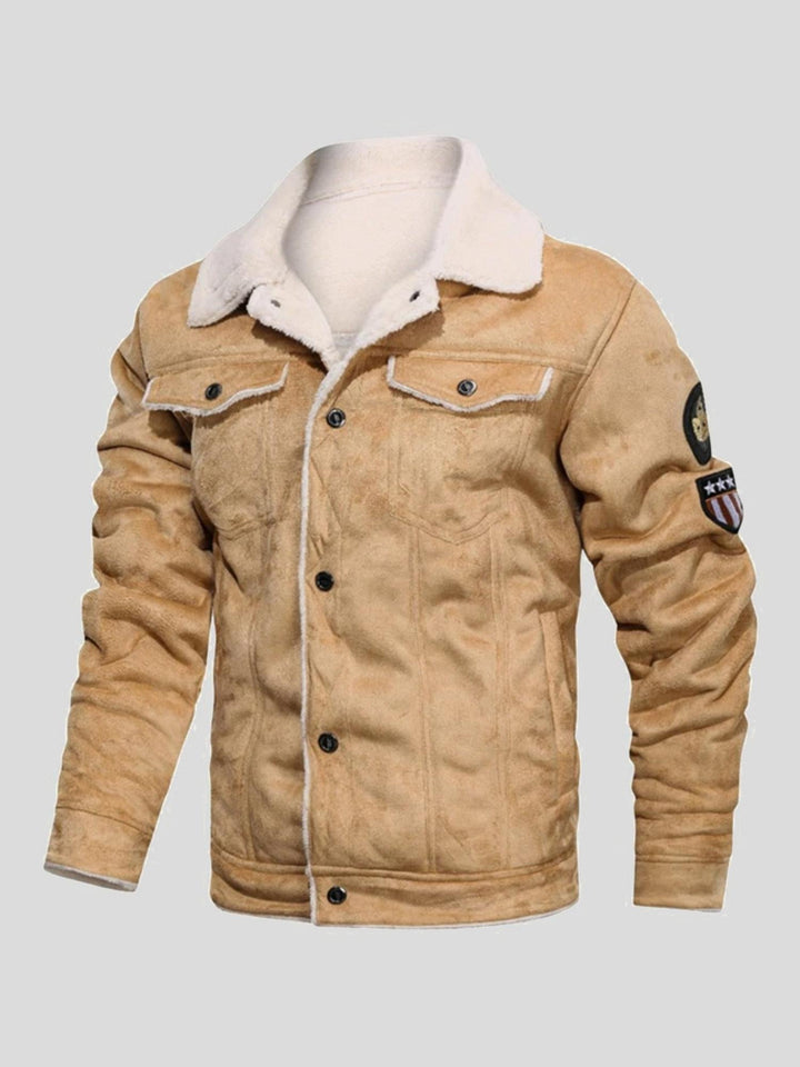Stylish Men's Leather Coat with Classic Motorcycle Design – Durable and Comfortable for Outdoor Activities 2
