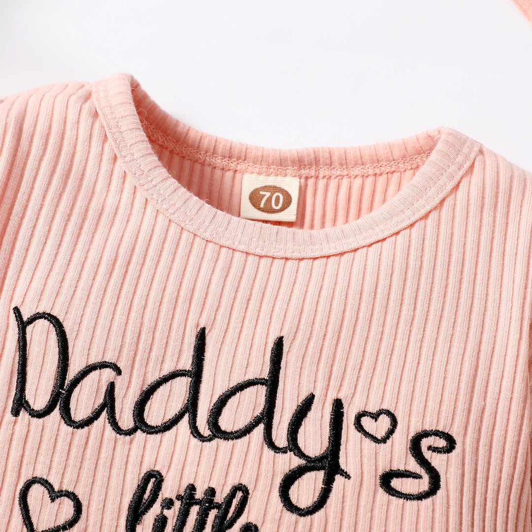 SweetMini™ – Daddy's Little Girl Set – Comfy Baby Outfit 2