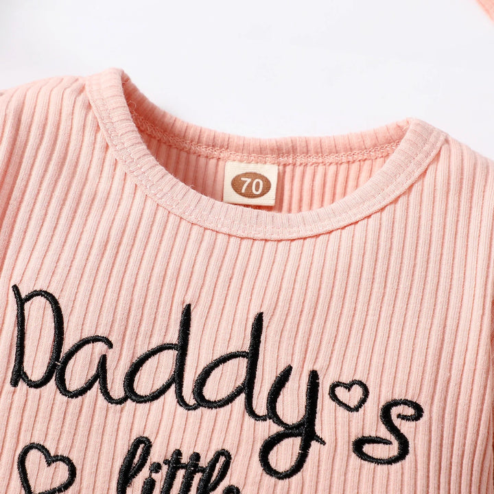 SweetMini™ – Daddy's Little Girl Set – Comfy Baby Outfit 2