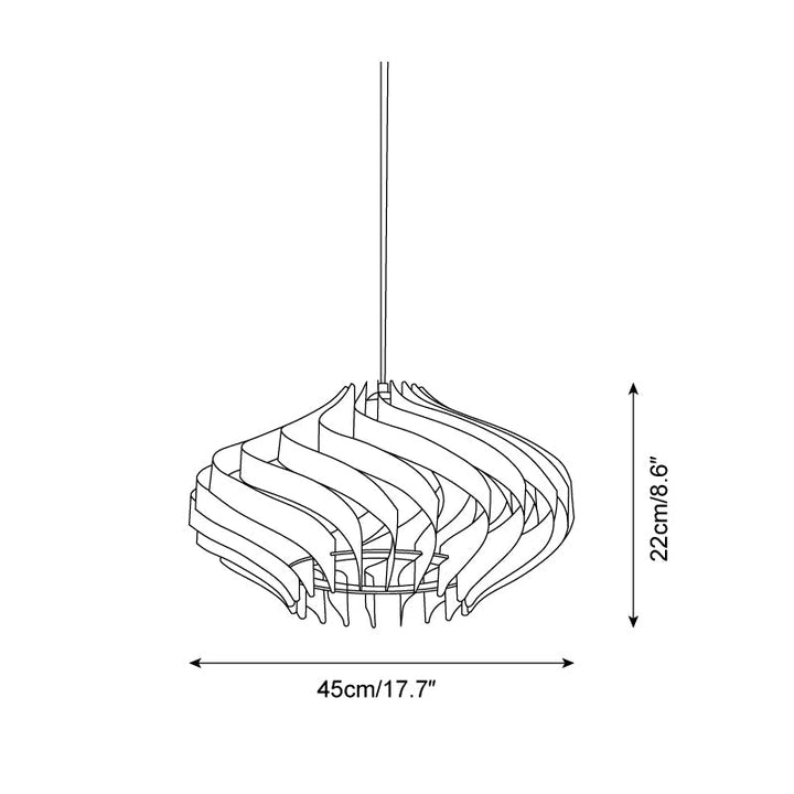 Syva Japandi Pendant Lamp 3