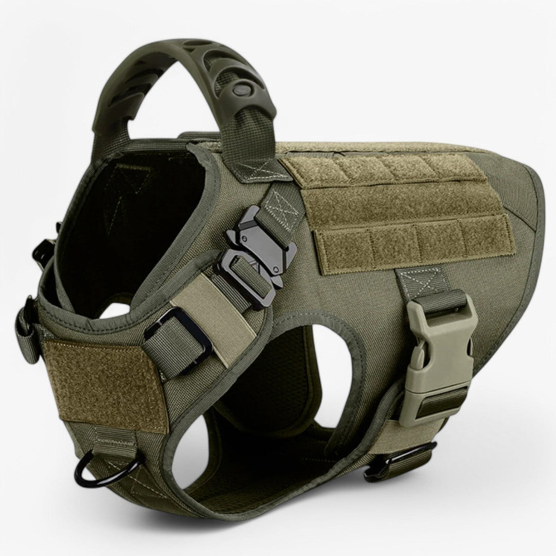 Tactical Dog Harness with Handle, Adjustable Fit and Reflective Details for Training and Safety 11