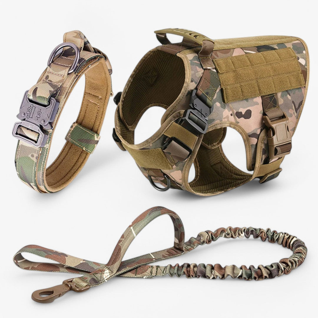 Tactical Dog Harness with Handle, Adjustable Fit and Reflective Details for Training and Safety 13