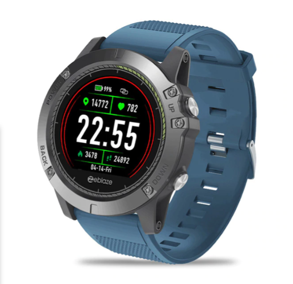 Tactical Smartwatch with 3D Interface, Health Monitoring, and Water Resistance up to 50 Meters 2