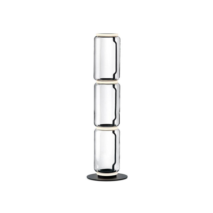 Teyylino Cylindrical Glass Floor Lamp 0