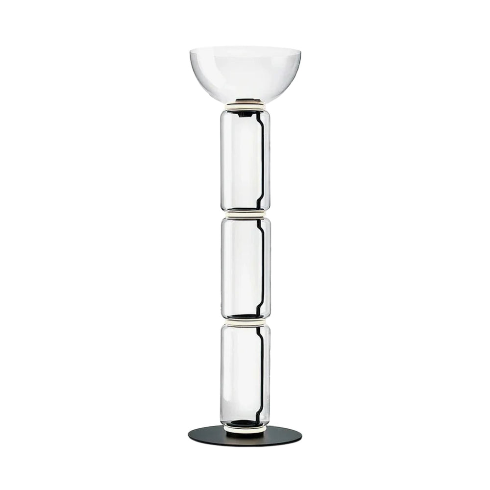 Teyylino Cylindrical Glass Floor Lamp 1