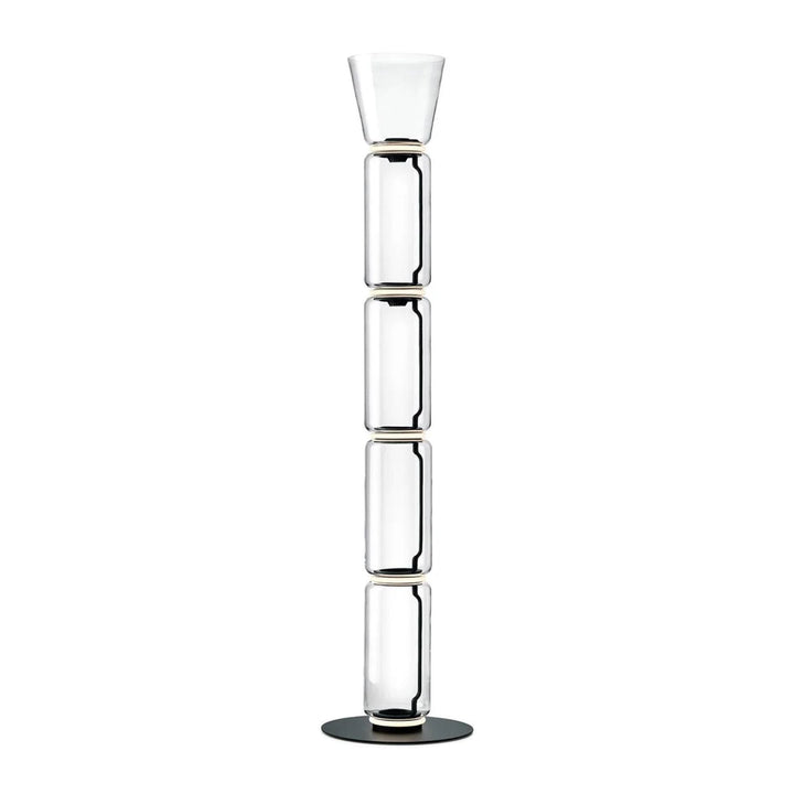 Teyylino Cylindrical Glass Floor Lamp 10