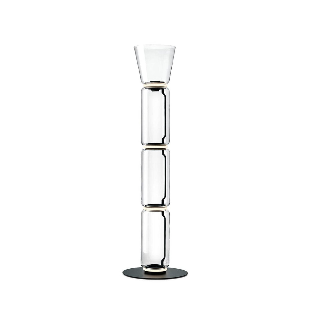 Teyylino Cylindrical Glass Floor Lamp 16