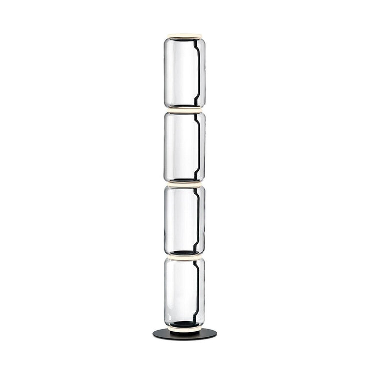 Teyylino Cylindrical Glass Floor Lamp 17