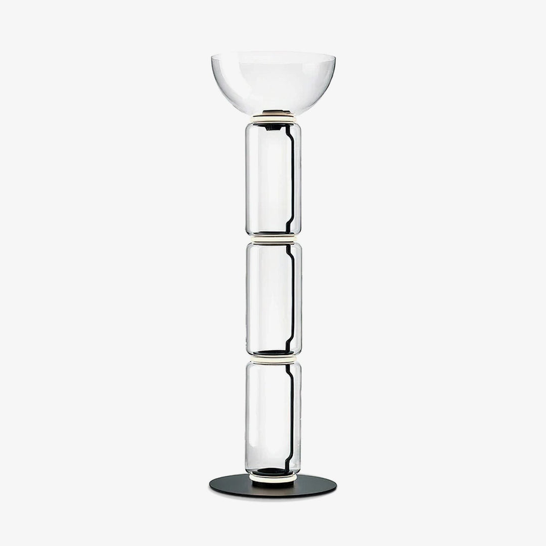 Teyylino Cylindrical Glass Floor Lamp 2
