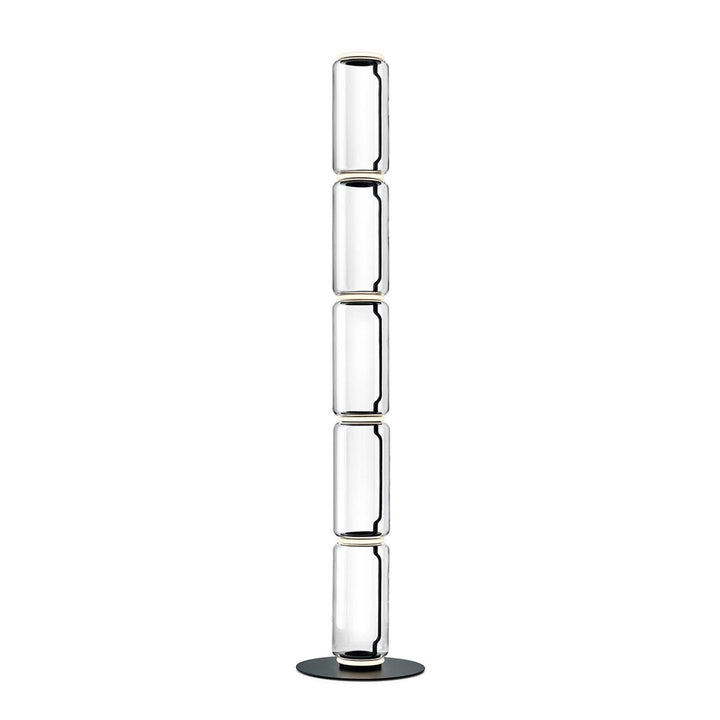 Teyylino Cylindrical Glass Floor Lamp 9