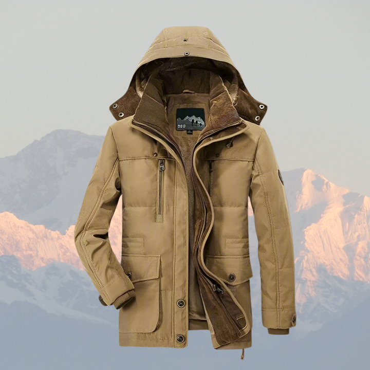 Theodore | Insulated Faux Fur Lined Parka for Men 1