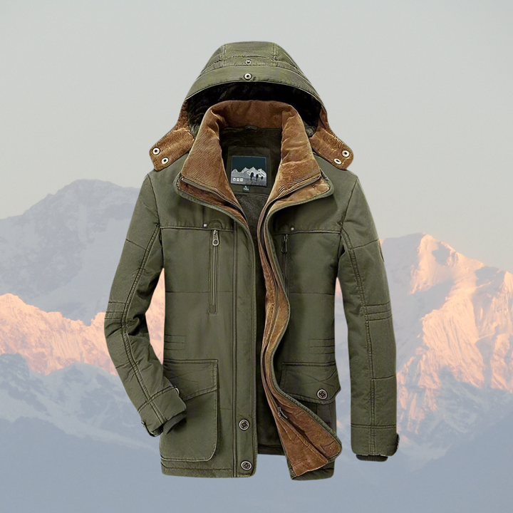 Theodore | Insulated Faux Fur Lined Parka for Men 2