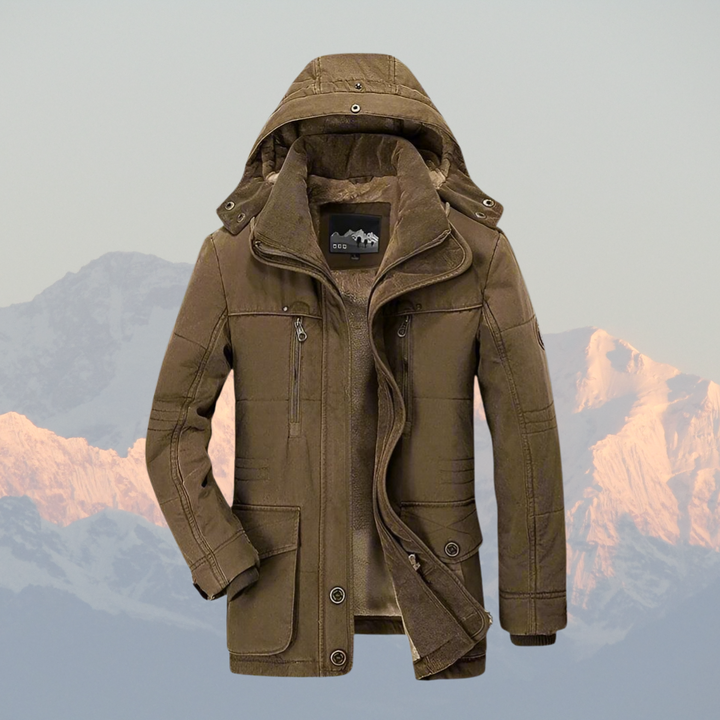 Theodore | Insulated Faux Fur Lined Parka for Men 3