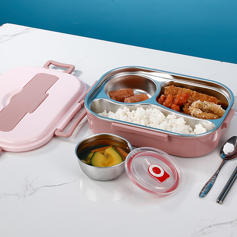 ThermaBox | Stylish Insulated Stainless Steel Bento Lunch Box for Kids 1