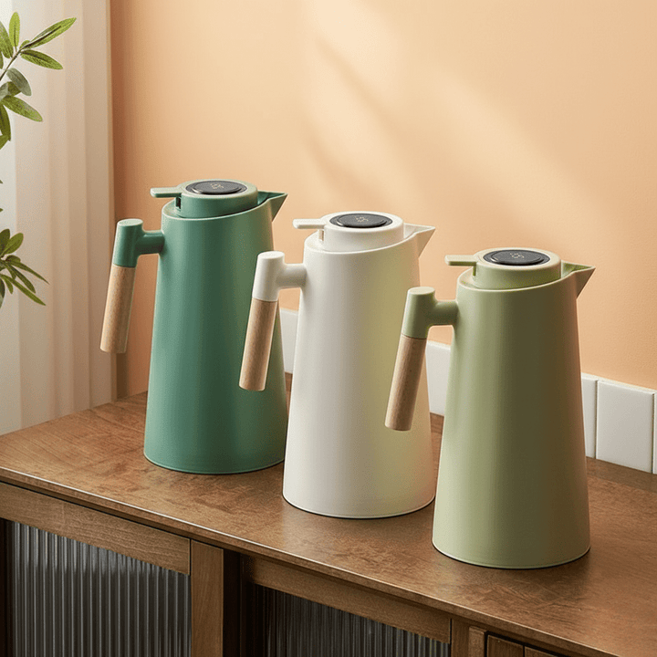 ThermoCraft | Elegant Insulated Double-Walled Thermos Flask with Display 3