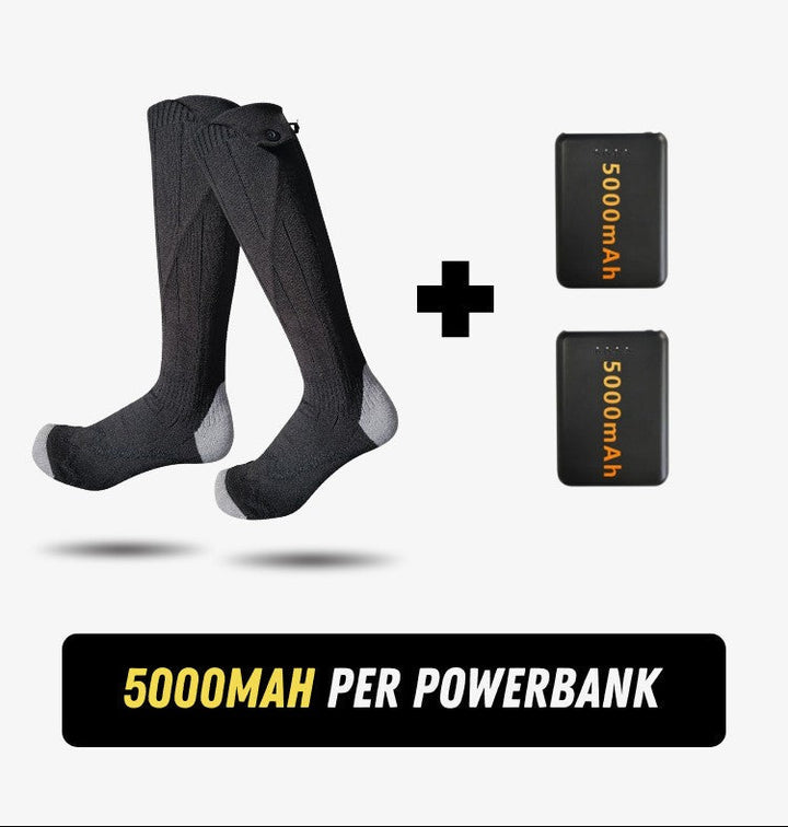 ThermoSocks | Innovative Rechargeable Heated Winter Footwear 1