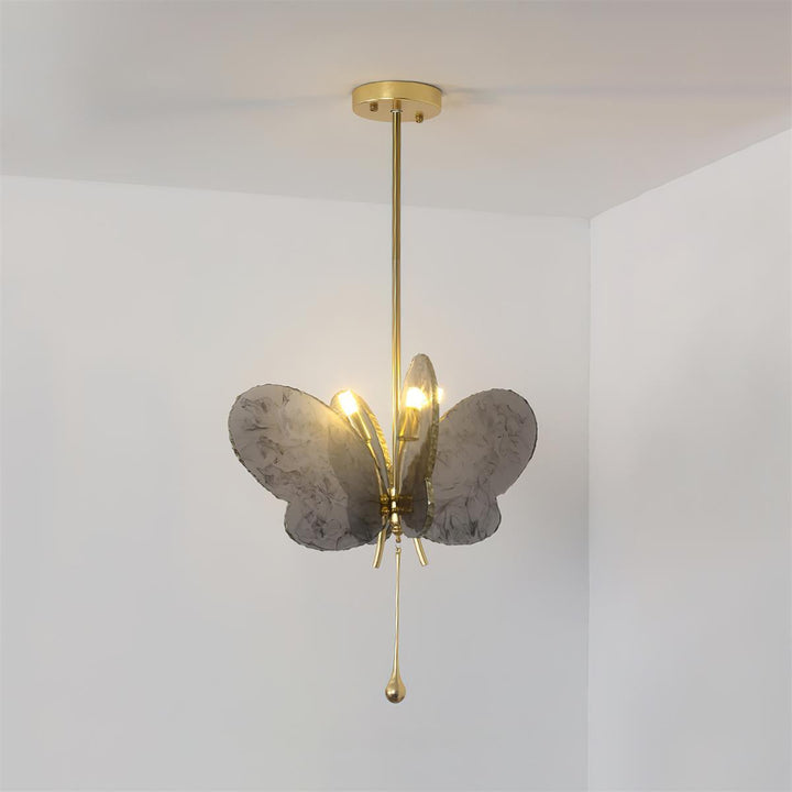 Tiffany Butterfly Shape Pendant Lamp 0