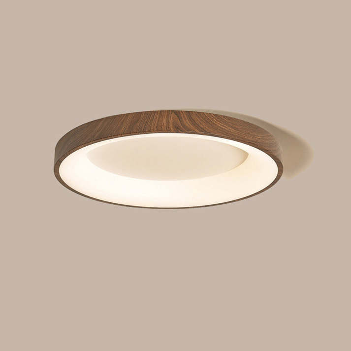 TimberGlow | Elegant Modern Round LED Ceiling Light Fixture 7