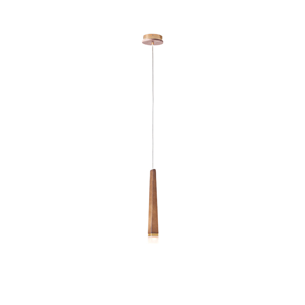 TimberGlow | Modern Elegant Wooden Dining Room Chandelier Light 0