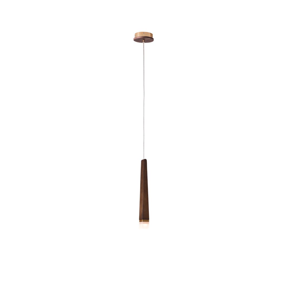 TimberGlow | Modern Elegant Wooden Dining Room Chandelier Light 17