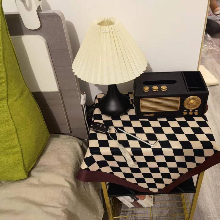 TimelessGlow - Table Lamp with Drum Aesthetic and Soft Radiance 6