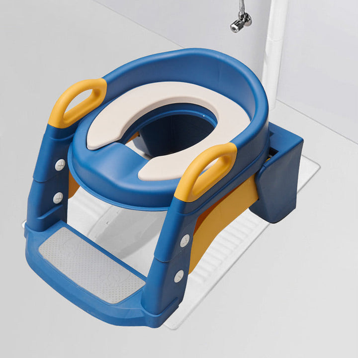 Toddler Potty Training Toilet Seat Adjustable Safe Plastic with Steps 8