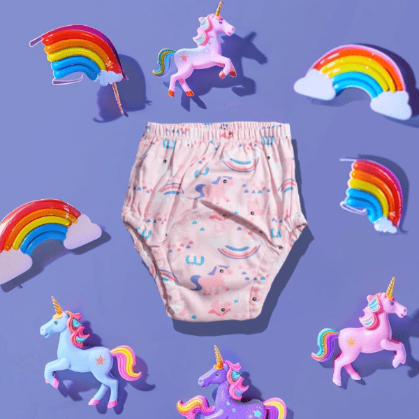 Toddler Training Pants Reusable Absorbent Cotton for Ages 1-4 Years 10