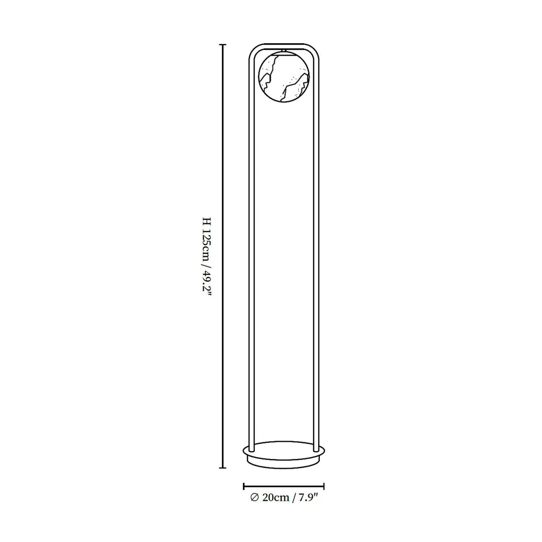 Torisca Alabaster Floor Lamp 2