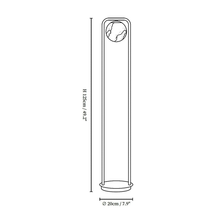 Torisca Alabaster Floor Lamp 2