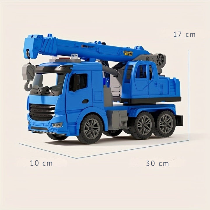 Toy Crane Truck with Lights and Sounds 2