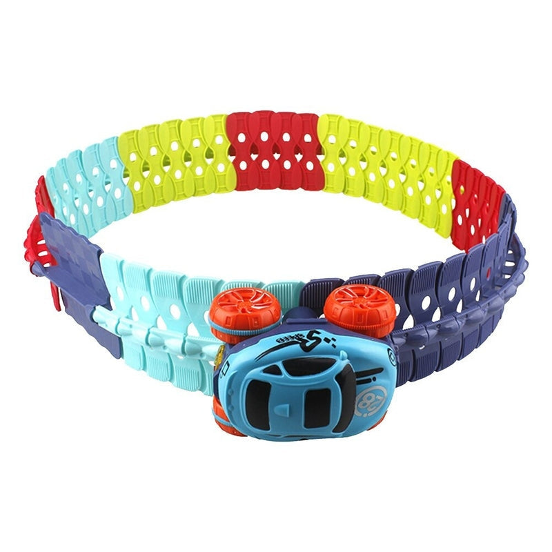 TrackWhiz – Flexible race track set with 360° car movement and custom layout options 3