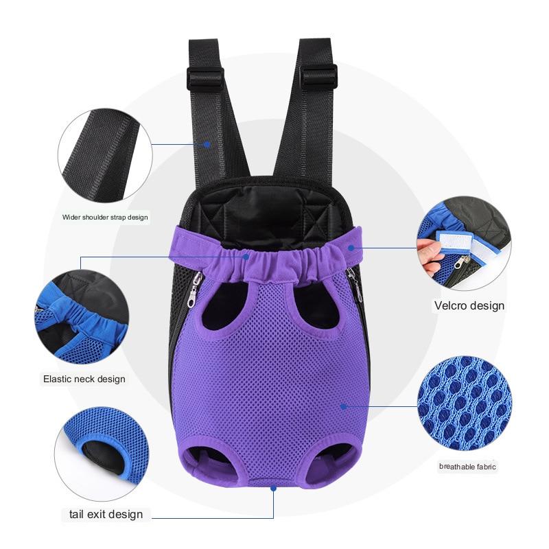 Travel Buddy | Breathable Mesh Pet Carrier Backpack with Secure Closure – Comfortable Design for Outdoor Adventures 1