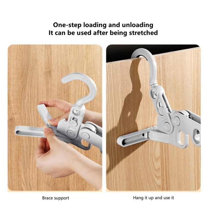 Travel Space Saver | Foldable Clothes Drying Rack with 5 Openings – Compact Organizer for Efficient Air Drying 6