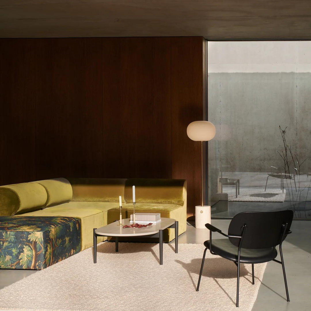 TravertineGlow | Elegant Unique Natural Stone Floor Lamp 6