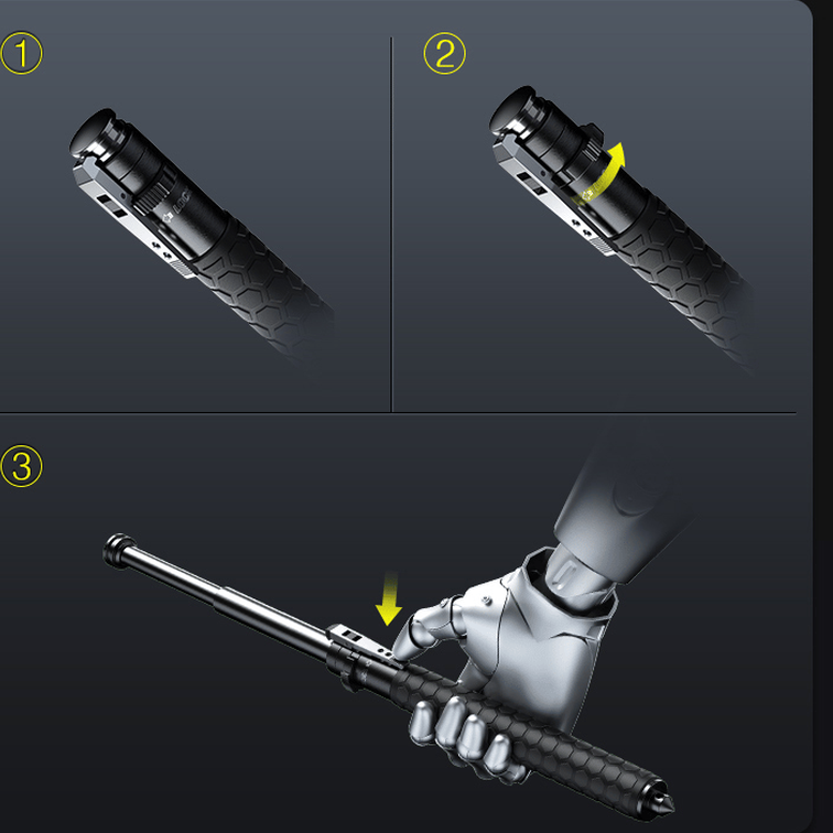 TrekGuard | Automatic Self-Defense Stick for Outdoor Hiking Protection 6