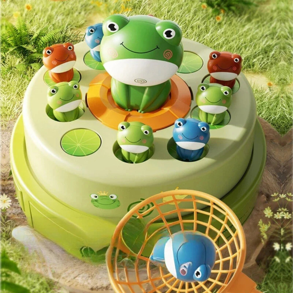 TuneFrog – Interactive frog music toy with tapping fun and skill-building features for toddlers 2