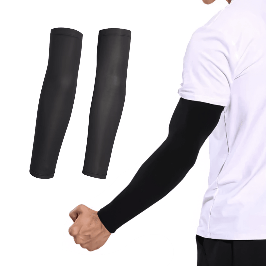 UV Protection Arm Sleeves - Breathable Sun Arm Sleeves, for Summer Sport Running Cycling Climbing Driving Golf 0