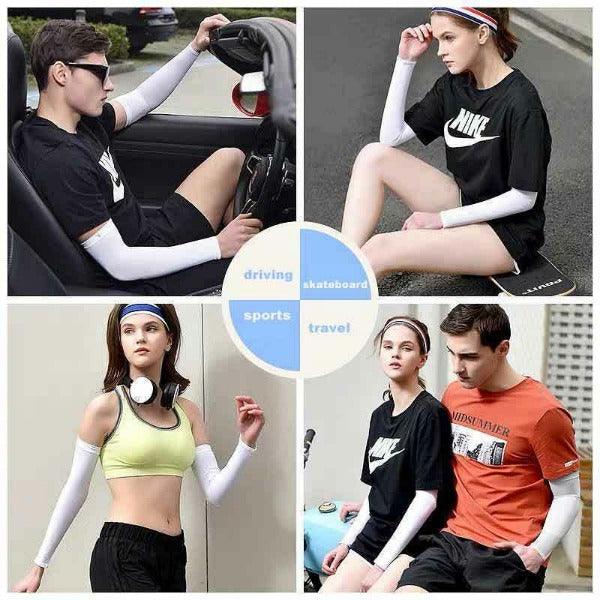 UV Protection Arm Sleeves - Breathable Sun Arm Sleeves, for Summer Sport Running Cycling Climbing Driving Golf 7