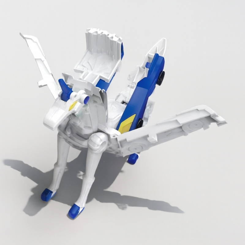 UniCar – Transformable Toy Car into Unicorn with Lights and Sounds 1