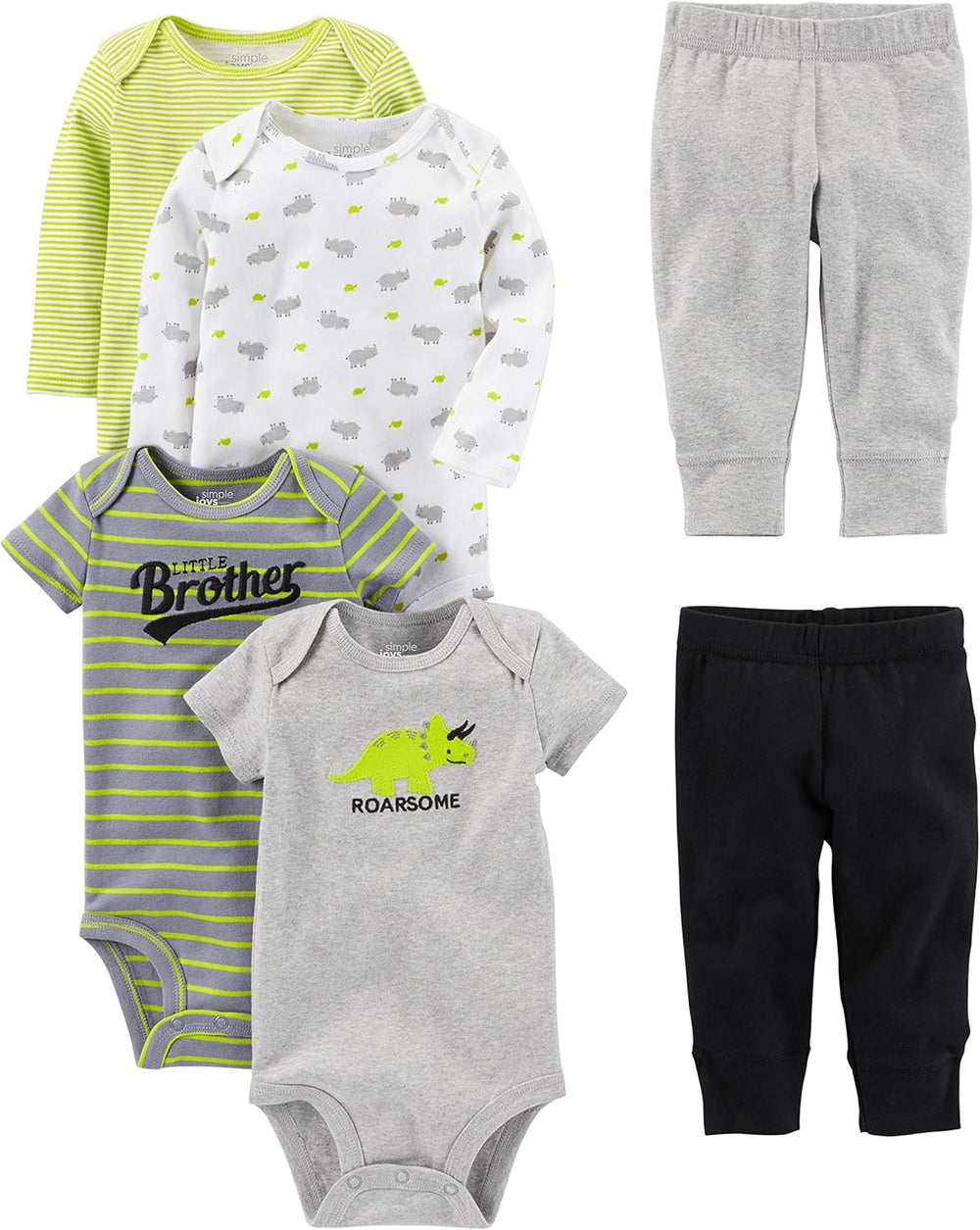 Unisex Baby 6-Piece Clothing Set 1