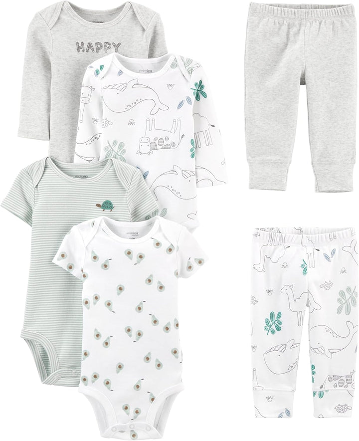 Unisex Baby 6-Piece Clothing Set 3