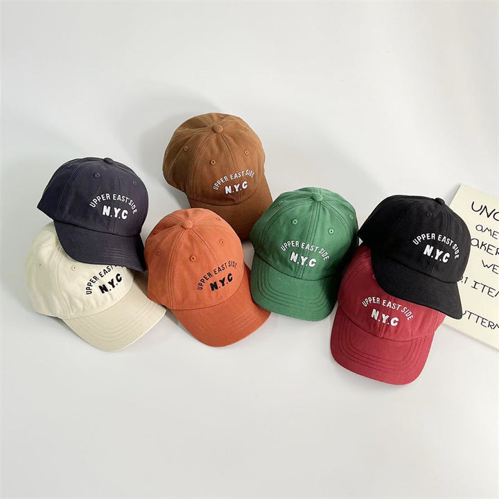 Unisex Baseball Pet NYC Verstelbaar Katoen voor Kinderen 1-7 Jaar 3