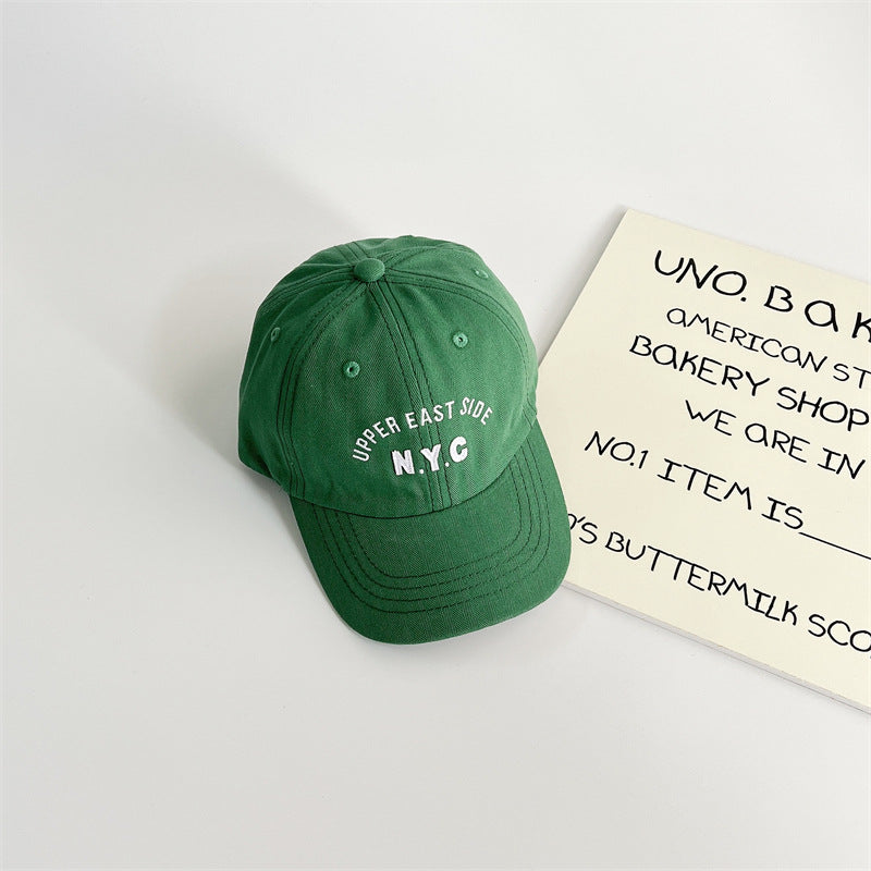 Unisex Baseball Pet NYC Verstelbaar Katoen voor Kinderen 1-7 Jaar 4