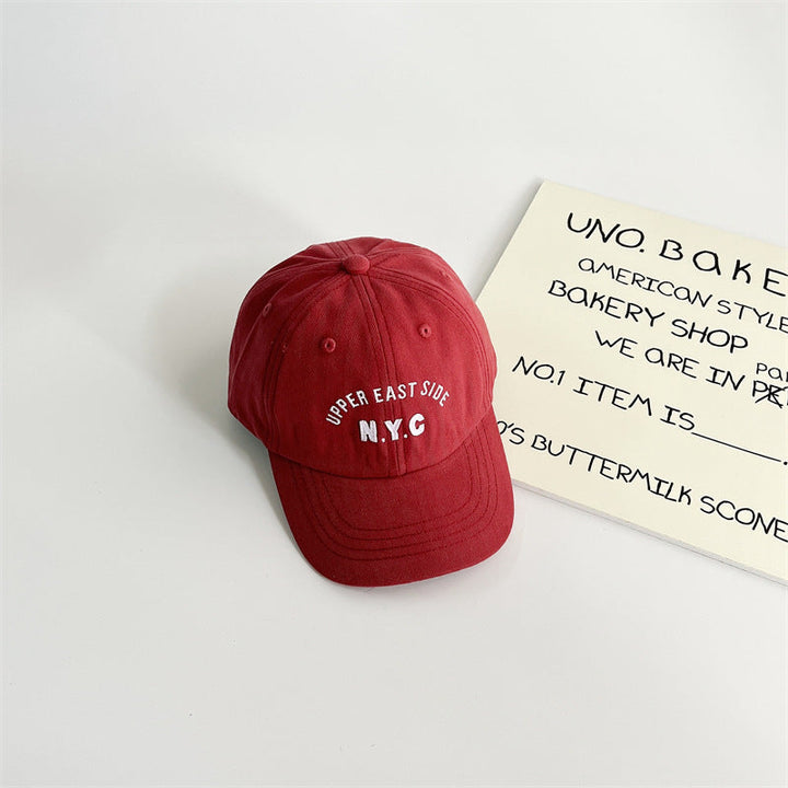 Unisex Baseball Pet NYC Verstelbaar Katoen voor Kinderen 1-7 Jaar 7